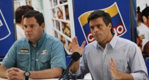 El coordinador del Comando Venezuela, Leopoldo López, dijo este martes que su organización trabaja para "defender los votos" del 7 de octubre, ya que ellos "no se chupan el dedo" ante lo "sesgos" del Estado.