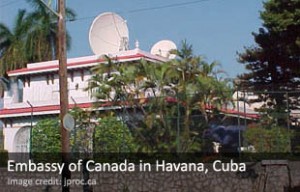 El cierre de la embajada de EE.UU. significoa que la CIA no tener una estación desde la cual operar en la isla caribeña. Dos años más tarde, en mayo de 1963, EE.UU., el presidente John F. Kennedy pidió personalmente el primer ministro canadiense Lester Pearson la asistencia en los esfuerzos de recolección de inteligencia en Cuba. El líder canadiense aceptó y, según Graham, funcionarios diplomáticos canadienses ayudadron activamente a la CIA por lo menos hasta 1970.