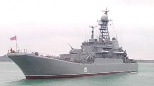 Barco de guerra Ruso