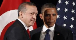 Luego de una larga luna de miel —entre el presidente Brack Obama y Recep Tayyip Erdoğan, primer ministro de Turquía,— en el apoyo en armas y municiones a los rebeldes sirios, entre estos a los de las organizaciones terroristas: Estado Islámico de Irak y el Levante (EIIL) y del Frente Al-Nusra, ramas de Al Qaeda, ¿por qué Obama lejos de ejecutar la supuesta violación de la “línea roja” por Bashar Al-Saddad, en Goutha, se distanció del gobierno turco?