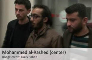 la identidad del presunto agente, que ha sido detenido por las autoridades de Turquía como Mohammed al-Rashed. También conocido como "Mohammed Rashid Mehmet" o "Dr. Mehmet Rashid ", el hombre es un ciudadano sirio que dice estar trabajando para el Servicio de Inteligencia de Seguridad de Canadá.