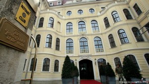 Bilderberg 2016 en el Hotel Taschenberg, en el centro de Dresden.