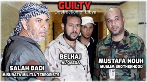 Abdelhakim Belhadj y otros miembros de la afiliada Grupo Islámico Combatiente Libio al-Qaeda estaban participando en la rebelión en marzo de 2011. De acuerdo con informesde inteligencia, Abdelhakim Belhadj, fue ratificado como el comandante de la organización  ISIS dentro de Libia