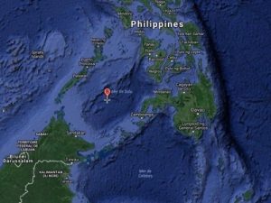 El segundo sector abarcaría las vías de acceso al Mar de China desde el Océano Pacífico, con los pasos obligados a través del Mar de Joló [también conocido como Mar de Sulú], del Mar de Celebelor [al sur del anterior] y el Canal Babuyan (entre el norte de Filipinas y Taiwán). La coordinación de las misiones estadounidenses de reconocimiento sobre las líneas de comunicación internas en el Mar de China Meridional puede hacerse desde la base estadounidense de Andersen o la base naval de la isla de Guam (Islas Marianas).