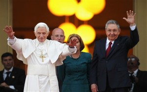 "Con el gozo de haber llevado a cabo mi Viaje Apostólico a Cuba, para la celebración del cuatrocientos aniversario del hallazgo y presencia en esa Nación de la venerada imagen de Nuestra Señora de la Caridad del Cobre, me es grato expresar a Vuestra Excelencia y a las demás Autoridades del País mi viva gratitud por las esmeradas atenciones que me dispensaron durante mi inolvidable estancia en esas nobles tierras..."