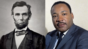 Y, justo en frente de él - a través de un mar de gente que viene a escuchar su segundo discurso inaugural - Obama tendrá una vista del Monumento a Lincoln, el homenaje dórico con el cual el presidente Obama más se identifica y como telón de fondo al más famoso Rey derechos de expresión y de los derechos civiles