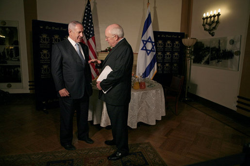 Cheney y Netanyahu