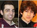 Terroristas de Bosto Tameran y Dzhokhar Tsarnaev (derecha)