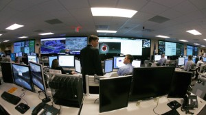 Analysts prepare for the Cyber Storm III at the National Cybersecurity & Communications Integration Center (NCCIC) in Arlington Virginia