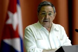 Raul Castro y badera