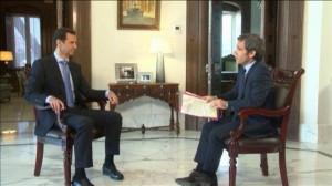 En una entrevista concedida al canal de la televisión pública francesa France2 y que se transmitirá el 20 de abril de 2015 a las 20 horas, el presidente sirio Bachar al-Assad menciona las relaciones secretas que mantienen actualmente su país, la República Árabe Siria, y Francia.