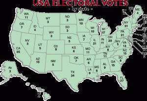 Sólo necesita un pequeño estado como Iowa, Nevada o Nuevo Hampshire para ponerla sobre el borde. Y porque ella tiene un bote lleno de dinero y ningún retador de primera viable, tendrá un montón de tiempo y recursos para bloquear al menos uno de esos dos estados.