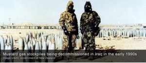 La agencia de inteligencia exterior de Alemania —Servicio Federal de Inteligencia (en alemán, Bundesnachrichtendienst, abreviado BND)— dice que tiene pruebas de que el Estado Islámico está haciendo uso de armas químicas en el norte de Irak, según informes de prensa.