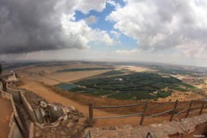 el Golán es una zona de importancia turística en Israel, gracias a la estación de esquí del Monte Hermon.