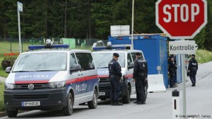 Fuertes medidas de seguridad en la Conferencia del club Bilderberg, en Tirol, Austria, 2015.